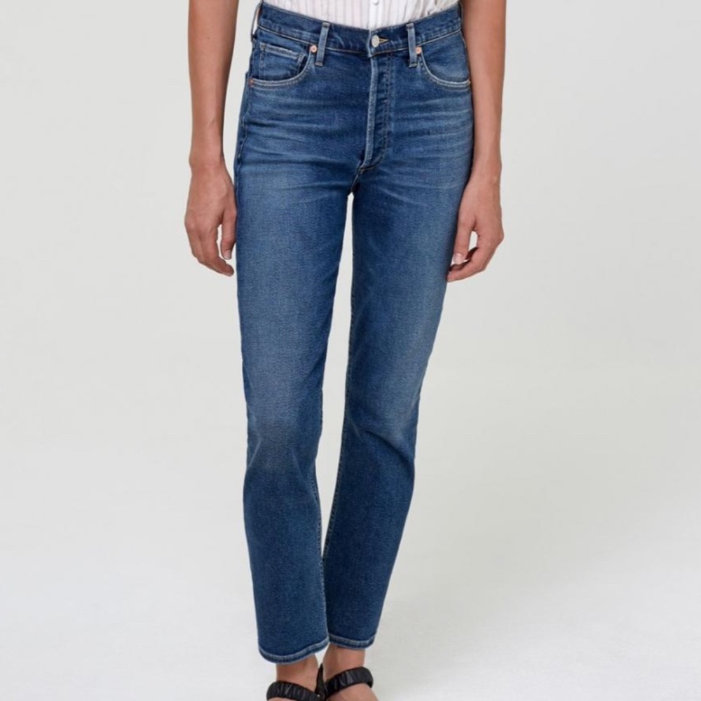 CITIZENS OF HUMANITY Charlotte High Rise Straight Jeans